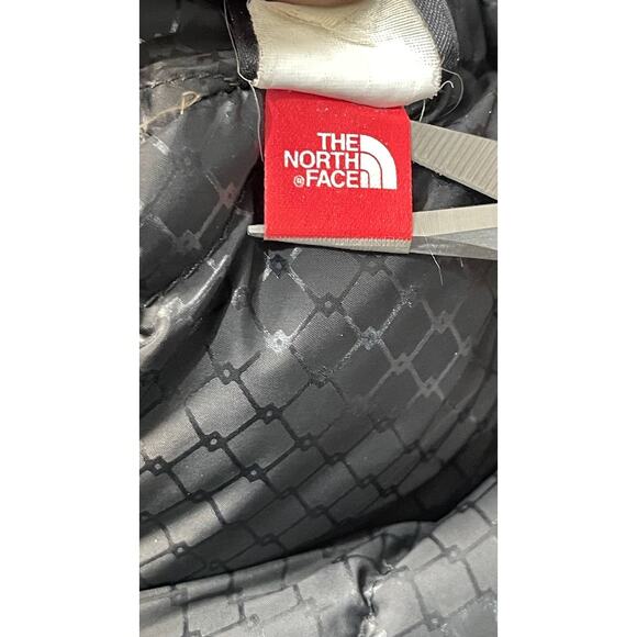 The North Face Belted Coat Goose Down Parka Jacket Women Sz S Black Hyvent - Picture 13 of 14